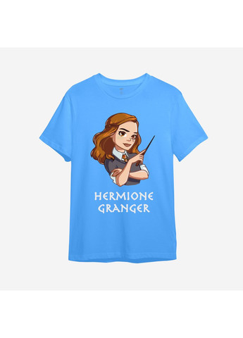 Блакитна демісезонна дитяча футболка з принтом "hermione granger". гаррі поттер (10016588815) ТiШОТКА
