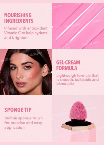 Жидкие румяна Color Bloom Liquid BlushPetal Talk Sheglam (311947403)