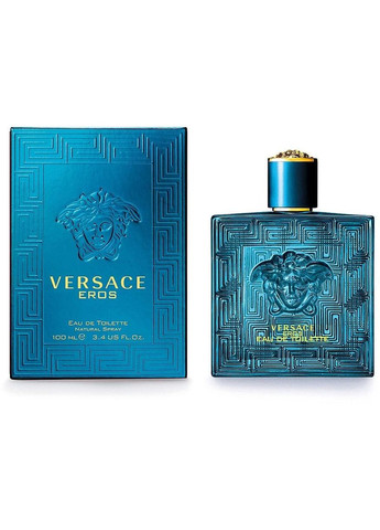 Парфум для чоловіків Versace Eros Чоловіча туалетна вода 100 мл No Brand (366734680)