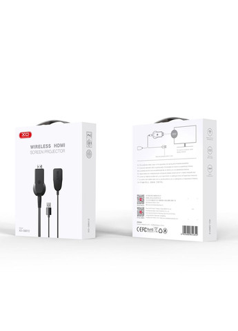 Адаптер GB012 HDMI - USB-A (M/M) Black XO (370619193)