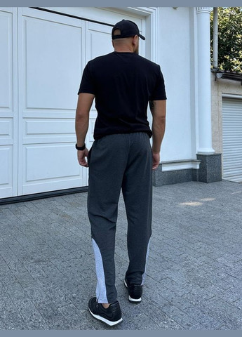 Темно-серые спортивные демисезонные брюки ISSA PLUS