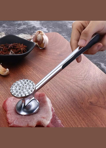 Молоток для відбивання м'яса 24*6*4.5 см з цинкового сплаву Kamille (303209505)