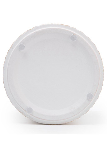 Кашпо для цветов elemi Листок 13 см керамическое 1,3 л бежевое Мамин Посуд (336213684)