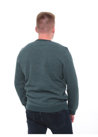 Зеленый демисезонный джемпер мужской зеленый однотонной на резинке джемпер MarcoStar Пряма