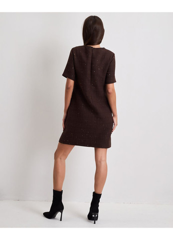 Коричневое вечернее платье женское коричневое Espiga