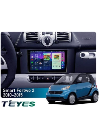 Штатная магнитола CC4 2K 6+64 Gb Mercedes Benz Smart Fortwo 2 2010-2015 (F1) 9" Teyes (378914053)