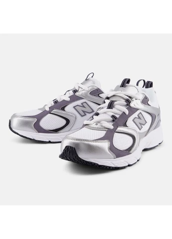 Сірі фіолетові кросівки 408 46,5 (12) 30 см (u4086lr) New Balance U408