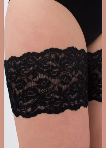 Бандалетки жіночі - мереживні підв'язки на силіконовій основі від натирання, 14 см Giulia POSITIVE (301580433)