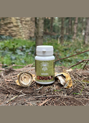 Весёлка обычная, таблетки 120 шт по 0.4 г Лісовик (334292961)