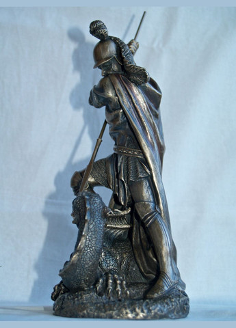 Статуэтка покрытая брозовым напылением Георгий Победоносец 30 см 175816 Veronese (346528702)