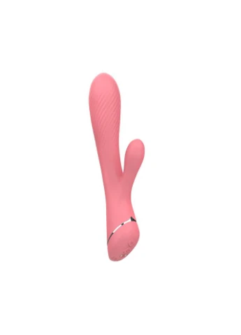 Вагинально-клиторальный вибратор кролик Lust Ripple Coney, розовый Chisa (303883414)
