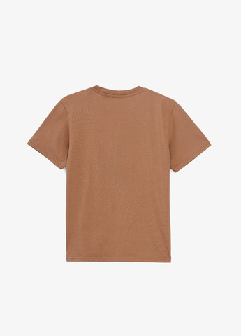 Кофейная летняя футболка однотонная унисекс 3254062 146 см shop (2000991017511) ALG