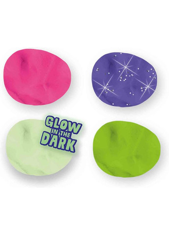 Незасихаюча маса для ліплення Feel good doug Сяйво 4 кольори () Ses Creative 00516S (331860646)