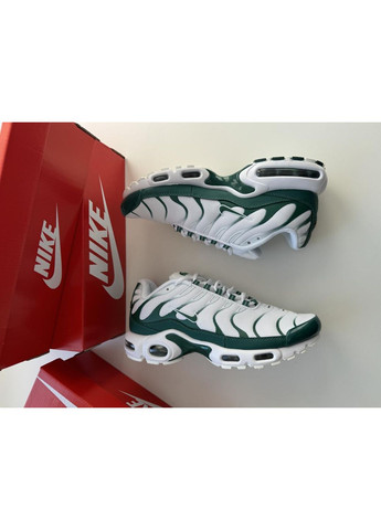 Білі Осінні кросівки чоловічі nike air max plus tn x lacoste найк аір макс тн плюс No Brand