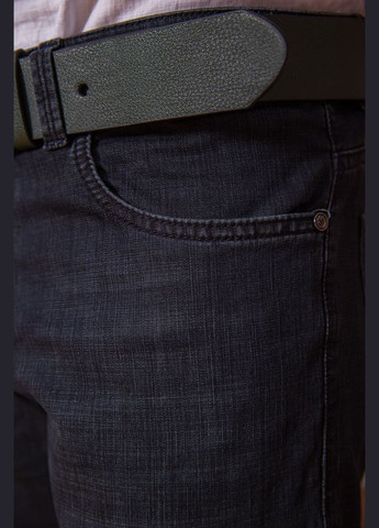 Графитовые демисезонные регюлар фит джинсы мужские прямого кроя Ager