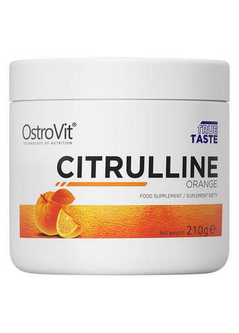 Аминокислота Citrulline, 210 грамм Апельсин Ostrovit (293338487)