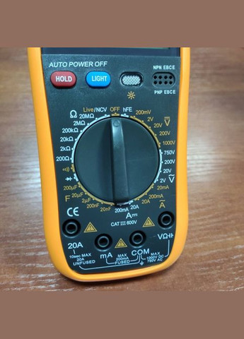 Цифровий Професійний мультиметр VC890D тестер вольтметр No Brand (323486272)