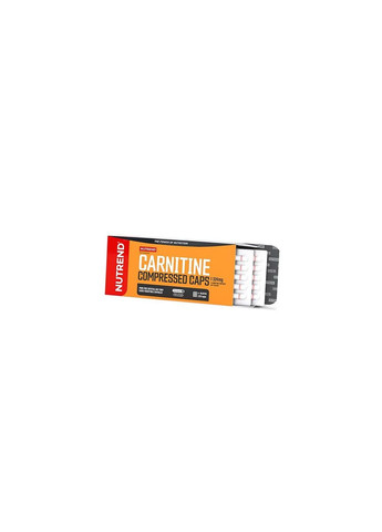 Л Карнитин Тартрат в капсулах, Carnitine Compressed, 120капс (02119013) Nutrend (293254878)