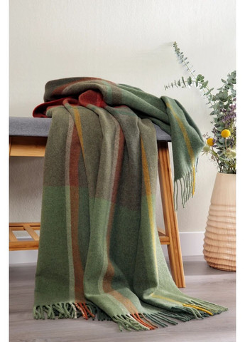 Плед Plaid 450 GR SHEFFIELD GREEN Biederlack (348433830)