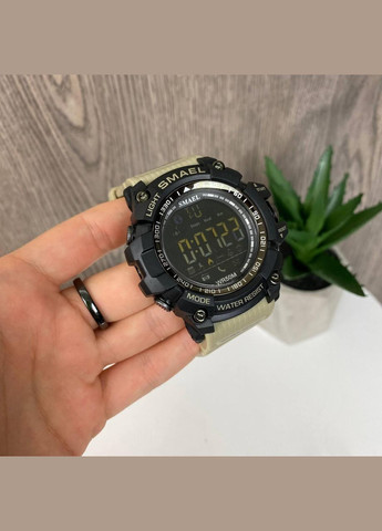 Оригінальний чоловічий спортивний годинник 1617 Bluetooth smart watch, наручний спортивний годинник розумний водостійкий Smael (334729494)