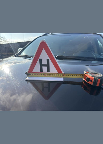 НАБОР МАГНИТНЫХ ЗНАКОВ ДЛЯ УЧЕБНОГО АВТОМОБИЛЯ 5 ШТ СЪЕМНЫЕ No Brand (364915475)