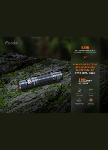 Фонарь ручной E35R Fenix (353505219)
