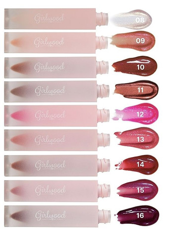 Блиск для губ з шимером 08 (2-1092724) Girlwood (371189625)