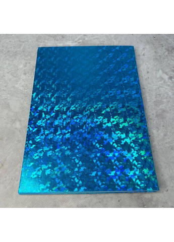 Фоаміран голограма 1,8 мм, 1 аркуш А4 - блакитний Plus-plus (354796952)