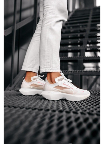 КРОССОВКИ ЖЕНСКИЕ NIKE VISTA LITE WHITE RED НАЙК ВИСТА ЛАЙТ No Brand белые демисезоны (368886118)