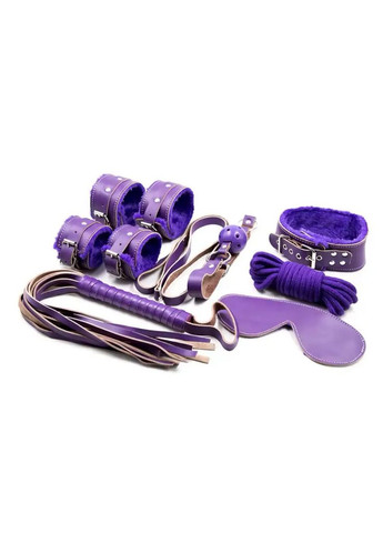 Еротичний набір БДСМ для рольових ігор Чорний бдсм набір 8 предметів для рольових садо-мазо ігор Фетіш No Brand (316720761)