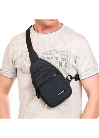 Сумка через плечо мужская синяя Lanpad (366293383)