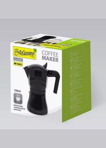 Гейзерная кофеварка MR16583 кофейник гейзерного типа 150 мл на 3 чашки Maestro (304613880)