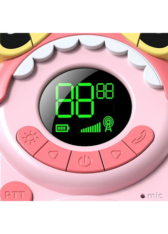 Комплект дитячих рацій з USB-зарядкою (2 штуки, радіус до 3 км) / Дитячі рації акумуляторні/Місяча рація Mhz (369938810)