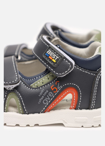 Босоніжки для хлопчика колір графіт ЦБ-00269513 Buddy Sheep (330223583)