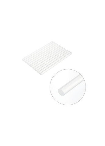 Клейові стрижні універсальні 11.2 мм прозорі для пістолета (12 шт.) Intertool (332207551)