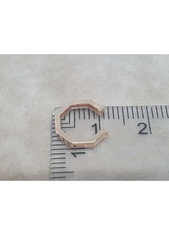 Золота сережка-кафф на хелікс. 110851Я Столична Ювелірна Фабрика (373004715)