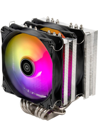 Процесорний кулер Hydrogon D120-ARGB-V2, LGA 1700, 2066, 2011, 1200, 115X, AM5, AM4, TDP180W Silver Stone (314977590)