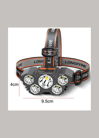 Налобный перезаряжаемый фонарь 5 LED F-T21 MJX (297707772)