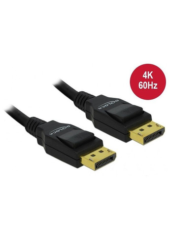 Кабель монитора сигнальный DisplayPort M/M (папа/папа) 2.0m v1.2 4K@60Hz 20pin 3xS D=6.0m Delock (369645895)