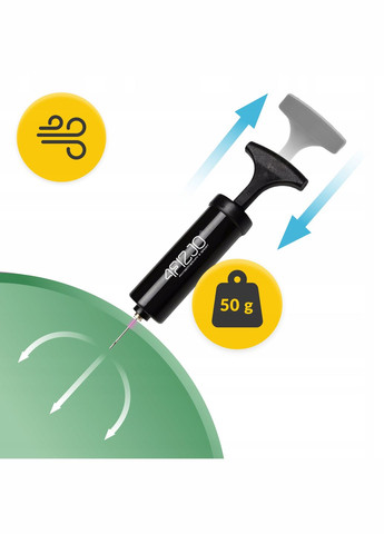 М'яч для пілатесу, йоги, реабілітації 22 см Green (P-5905973404853) 4FIZJO (333652153)