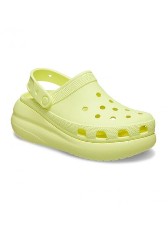 Желтые classic crush sulphur w6 Crocs