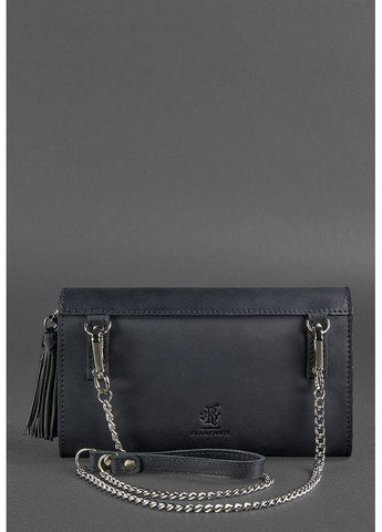 Женская кожаная сумка Элис синяя crazy horse BlankNote клатч (348359356)