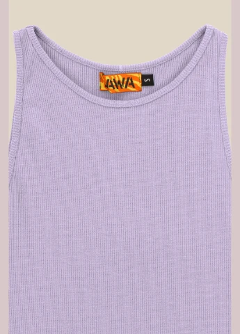 Топ однотонный женский WBC02310 Лавандовый shop (2000990541581) LAWA (315993115)