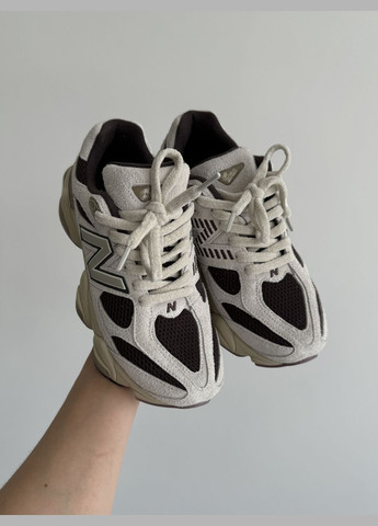 Бежеві Осінні кросівки чоловічі і жіночі new balance 9060 beige | нью беланс 9060 бежеві No Brand