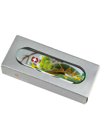 Нож Swiss Army Climber Zodiac. Зеленая змея Victorinox (316446151)