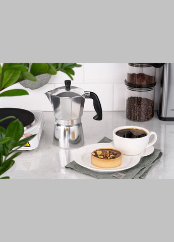 Гейзерная кофеварка Gemini Cremona 9 чашек алюминий AR0809AG Ardesto (335078976)