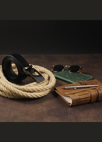 Ремень мужской с пряжкой автомат 20322 Vintage (329195756)