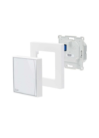 Терморегулятор интеллектуальный электронный DEVIreg Smart Pure White (+5…+35/+5…+45˚С, 16А) программируемый (5297) devi (318409155)