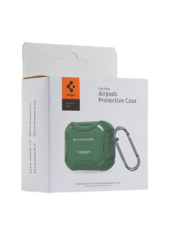 Футляр TPU DuraPro Flex with Hook для Airpods 3 Цвет Green Spigen Apple AirPods 3,Apple 3 2021 (336940413)