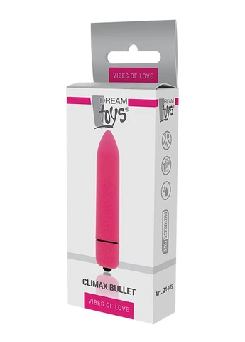 Мини вибромассажер 10-SPEED CLIMAX BULLET PINK Dream Toys (385412747)